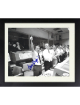 Gerald (Gerry) Griffin signed Apollo13 Flight Director B&W 8x10 Photo Custom Framing- JSA #EE63171
