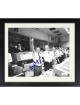 Gerald (Gerry) Griffin signed Apollo13 Flight Director B&W 8x10 Photo Custom Framing- JSA Hologram #EE63172