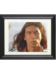 Wes Studi signed Geronimo Vintage 8x10 Photo 2015 Custom Framing- JSA Hologram #EE63200 (Last of the Mohicans)
