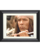 Wes Studi signed Geronimo Vintage 8x10 Photo 2015 Custom Framing- JSA #EE63202 (Last of the Mohicans)
