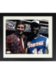 Milo Hamilton signed 8x10 Photo w/ dual Holy Toledo & HOF 92 Custom Framing- JSA (Atlanta Braves)