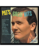 Pat Boone signed 1957 Pat's Great Hits Album Cover/LP/Vinyl Record Custom Framing- JSA #EE57752