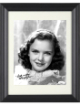 Gloria Jean signed Vintage B&W 8x10 Photo w/ Best Wishes Custom Framing- JSA #II11034 (Hollywood Actress)