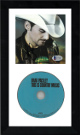 Brad Paisley signed This is Country Music Album Cover w/ CD 6.5x12 Custom Framing- Beckett/BAS #E55080