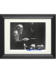 Mitch Miller signed Vintage B&W 8x10 Photo Custom Framing (Musician/Conductor/Record Producer) - COA