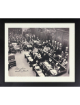 Whitney Harris signed 1945-46 WWll Nuremberg Trials B&W 8x10 Photo Custom Framing� PSA- Prosecutor Military Tribunals RARE