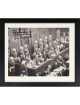 Jim Sharp signed WWII Nuremberg Trials 8x10 Photo Custom Framing- PSA- Sargent of the Guard/Nazis/Big Red One