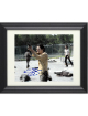 Steven Yeun signed The Walking Dead Glenn Rhee 8x10 Photo Custom Framing- COA