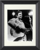 Johnny Cash The Man in Black Vintage B&W 8x10 Photo Custom Framing