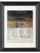 Nolan Ryan signed Texas Rangers 5000th Strikeout MLB 8x10 Stat Card/Photo Custom Framing- Nolan Ryan Foundation COA (HOF)