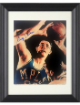 George Mikan signed Minneapolis Lakers Vintage 8x10 Photo Custom Framing- COA (HOF)