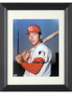 Johnny Bench signed Cincinnati Reds MLB Licensed 8x10 Photo Custom Framing- Tuff Stuff COA (HOF/2X WSC)