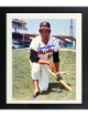 Frank Robinson signed Baltimore Orioles MLB Licensed 8x10 Photo imperfect Custom Framing- COA (HOF/Triple Crown)