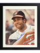 Frank Robinson signed Baltimore Orioles MLB Licensed 8x10 Photo imperfect Custom Framing- COA (HOF/Triple Crown)