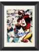 Bobby Mitchell signed Washington 8x10 Photo Custom Framing- NFL Alumni, Inc. LOA (HOF)