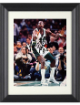 Moses Malone signed Milwaukee Bucks 8x10 Photo #8 Bucks Custom Framing- Tuff Stuff COA