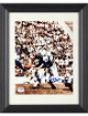 Eddie LeBaron signed Dallas Cowboys 8x10 Photo minor dings Custom Framing- PSA Sticker/Show Ticket