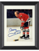 Bobby Hull signed Chicago Blackhawks 8x10 Photo minor dings Custom Framing- NFL Alumni, Inc. LOA (HOF)