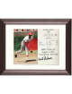 Bob Gibson signed St. Louis Cardinals MLB Hall of Fame Induction Day 8x10 Photo/Card Custom Framing- Tuff Stuff COA/Show Ticket
