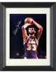 Kareem Abdul-Jabbar signed Los Angeles Lakers 8x10 Photo minor dings Custom Framing- Tuff Stuff COA (HOF/MVP/6X Champ)