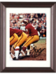 Sonny Jurgensen signed Washington 8x10 Photo minor dings Custom Framing- Tuff Stuff COA/Show Ticket (HOF)