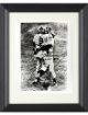 Don Larsen & Yogi Berra dual signed Yankees Perfect Game 8x10 Photo 10-8-56 minor dings Custom Framing- COA