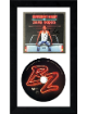 Bailey Zimmerman signed 2025 Different Night Same Rodeo 4x4 Art Card Insert/CD 6.5x12 Custom Framing- COA