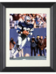 Tony Dorsett signed Dallas Cowboys 8x10 Photo #33 minor dings Custom Framing- CSA COA (HOF)