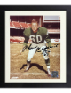 Chuck Bednarik signed Philadelphia Eagles NFL Licensed 8x10 Photo HOF 67 Custom Framing imperfect- COA