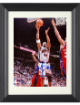 Lorenzen Wright signed Memphis Tigers 8x10 Photo Custom Framing- COA/LA Clippers
