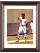 Joe Morgan signed Cincinnati Reds MLB Licensed 8x10 Photo minor dings Custom Framing- Tuff Stuff COA (HOF/Big Red Machine)