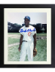 Buck O'Neil signed Chicago Cubs 8x10 Photo minor dings Custom Framing- COA/Show Ticket/Negro League/HOF