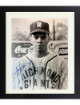 Larry Kimbrough signed Richmond Giants B&W 8x10 Photo imperfect Custom Framing- COA/Show Ticket