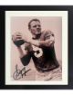 Sonny Jurgensen signed Washington Vintage NFL Licensed 8x10 Photo Custom Framing- Tuff Stuff, Show Promoter LOA/Original Show Ti