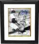 Howard "Hopalong" Cassady signed Ohio State Buckeyes B&W Baseball 8x10 Photo Custom Framing 55- JSA