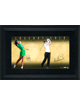 Annika Sorenstam & Nancy Lopez Dual signed LPGA Legends Of Golf Photo Custom Framing- UDA Hologram (11.25x25)